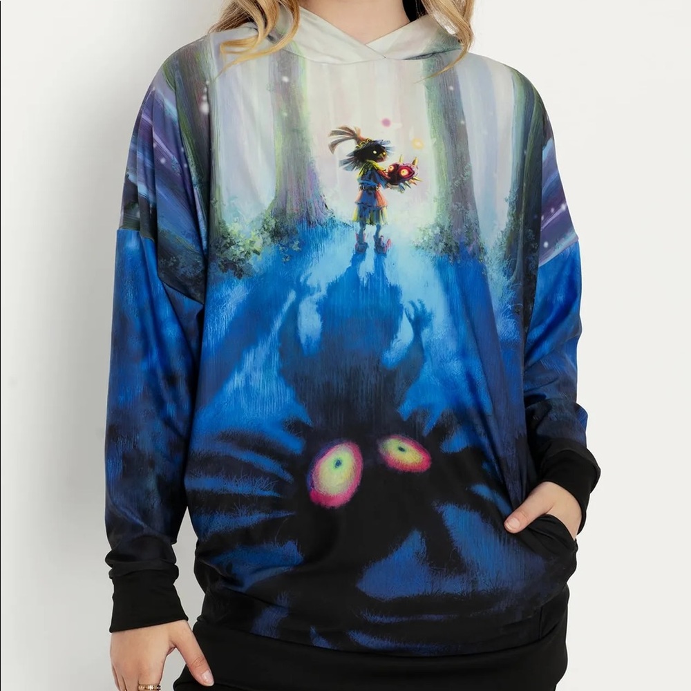 Blackmilk Zelda Skull Kid Hoodie Jumper - XS